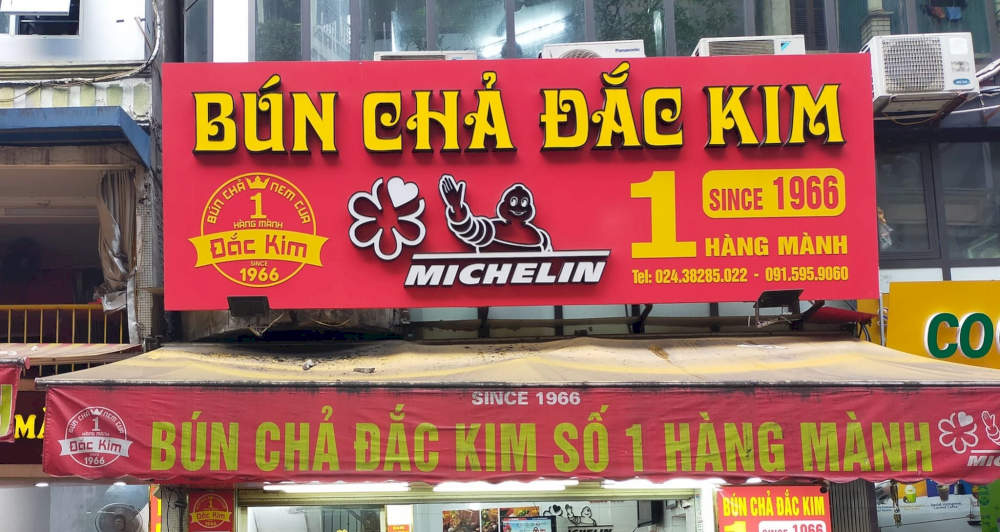 Bun Cha Dac Kim was awarded a Michelin star in 2023